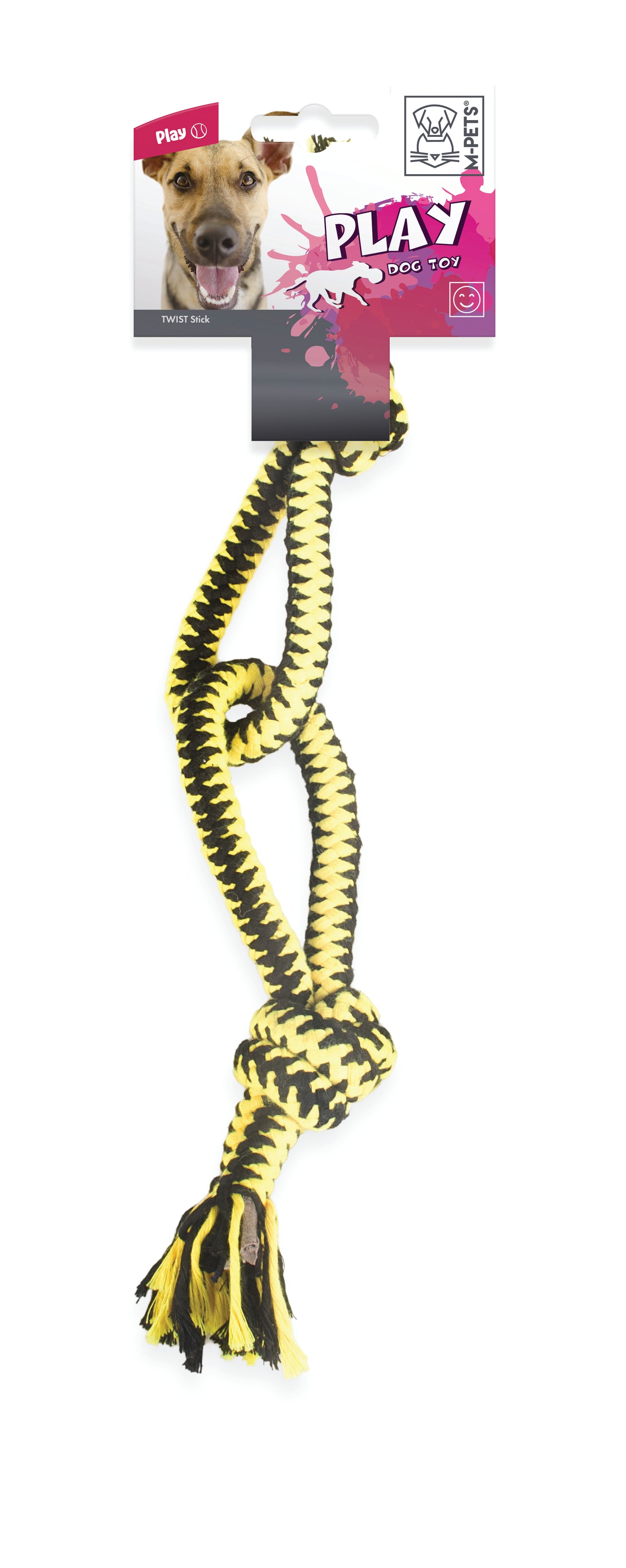 M-PETS TWIST Eight – Durable Cotton Rope Dog Toy