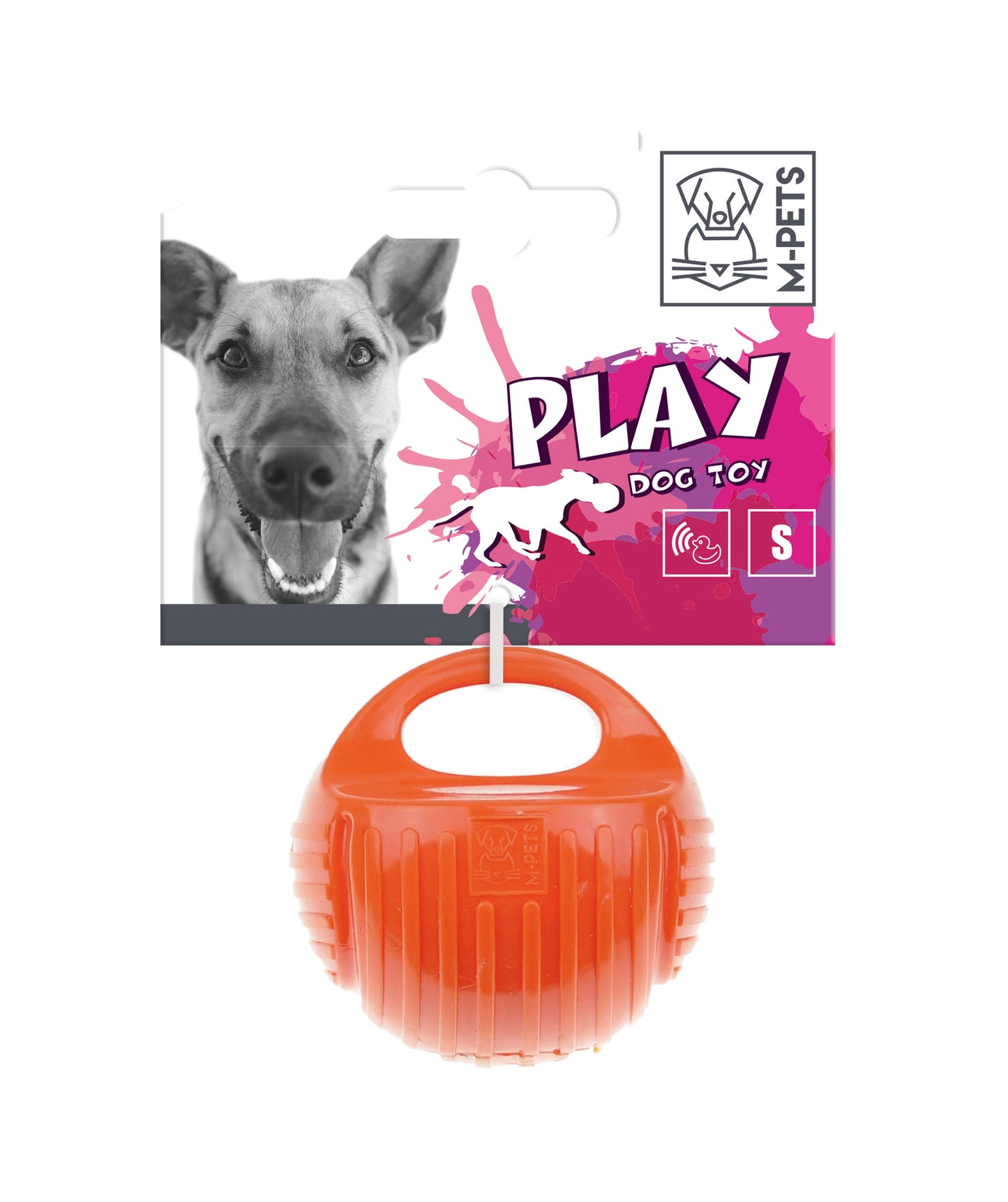 M-PETS ARCO Ball S – Durable TPR Dog Chew Ball