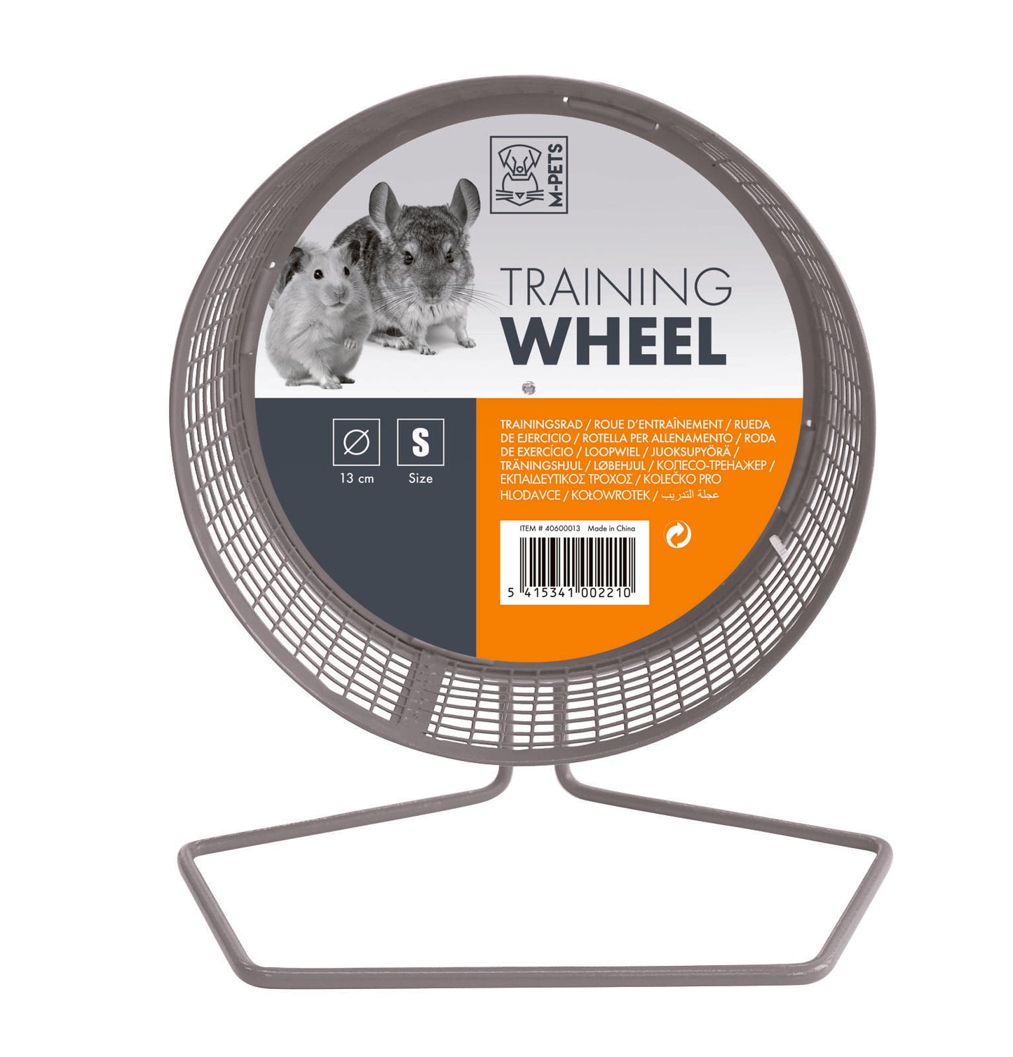 Training Wheel for Small Pets – Silent Exercise Wheel for Hamsters, Mice, Rats & Gerbils