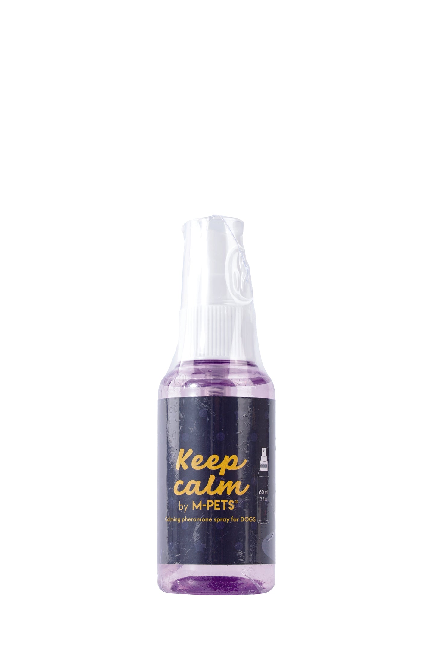 M-PETS Keep Calm Dog Pheromone Diffuser & Fast-Acting Spray – Supports Anxiety Reduction, Barking & Stress (60 ml)