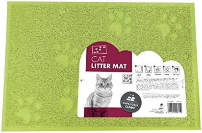PAW Cat Litter Mat 30 x 40 cm – Compact PVC Litter Trapping Mat