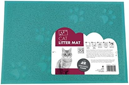 PAW Cat Litter Mat 30 x 40 cm – Compact PVC Litter Trapping Mat