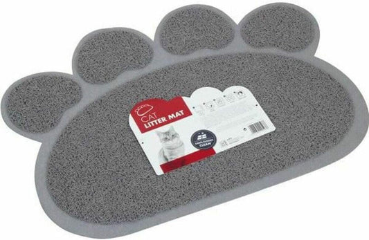 PAW Cat Litter Mat 60 x 45 cm – PVC Litter Trapping Mat