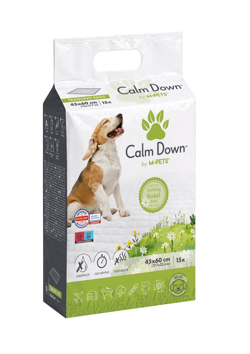CALM DOWN Training Pads – Herbal & Pheromone Scented