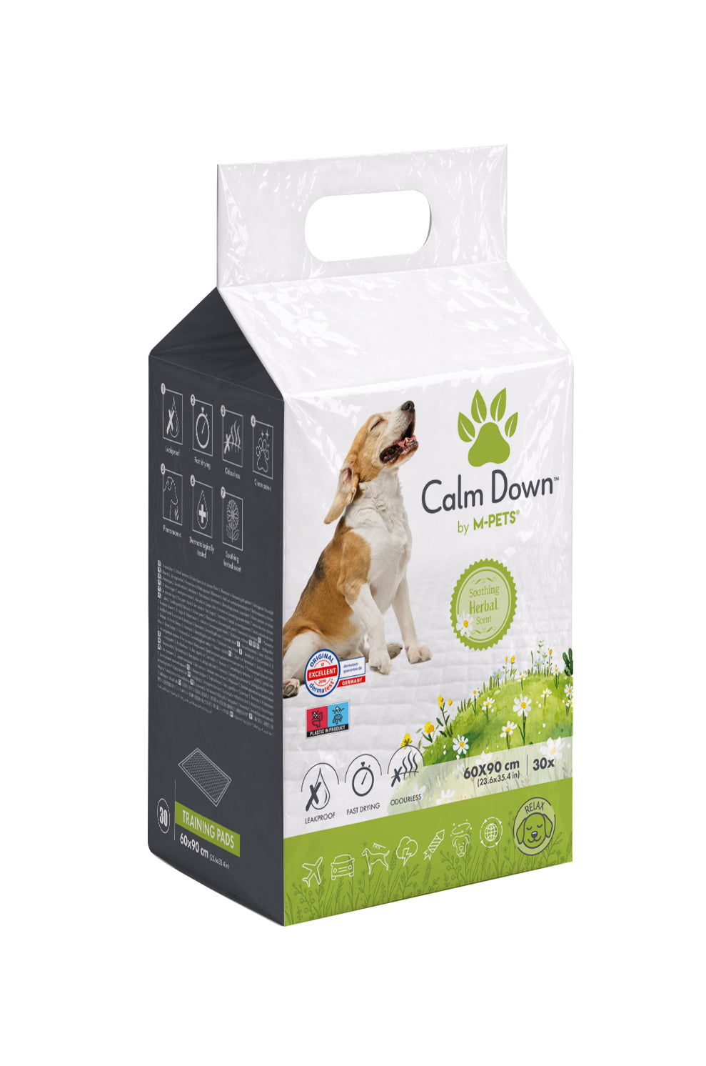 CALM DOWN Training Pads – Herbal & Pheromone Scented