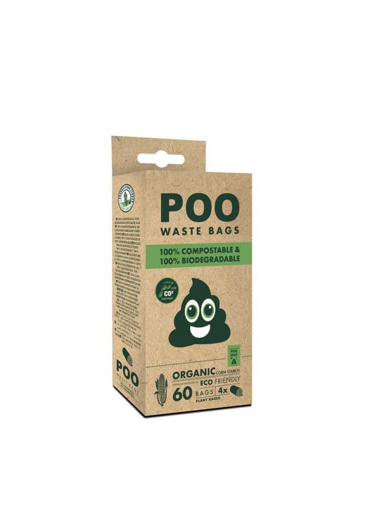 M-PETS POO Dog Waste Bags, Leak Resistant Poop Bags
