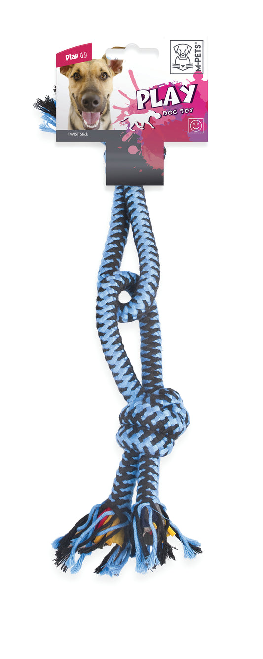 M-PETS TWIST Eight – Durable Cotton Rope Dog Toy