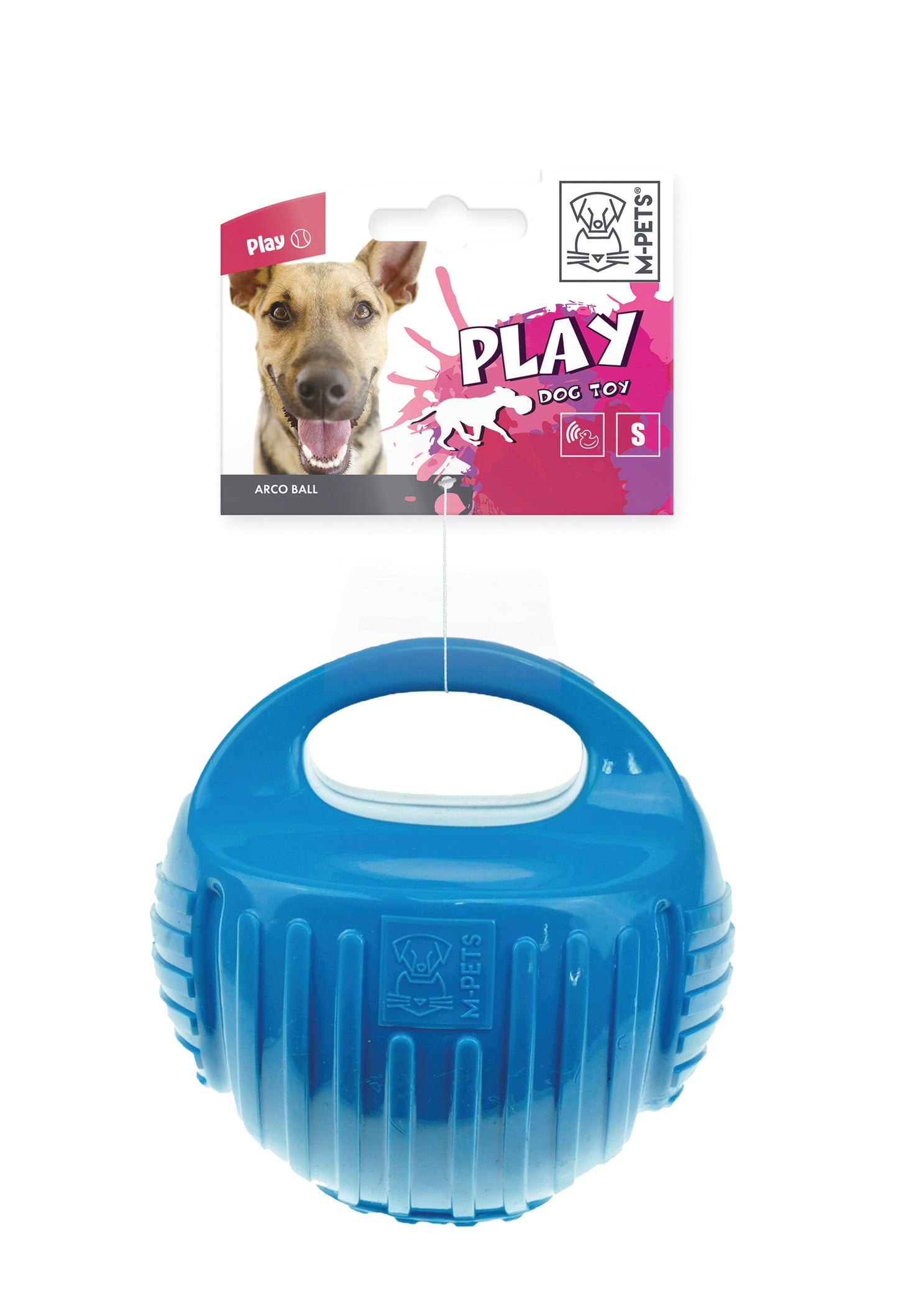 M-PETS ARCO Ball S – Durable TPR Dog Chew Ball