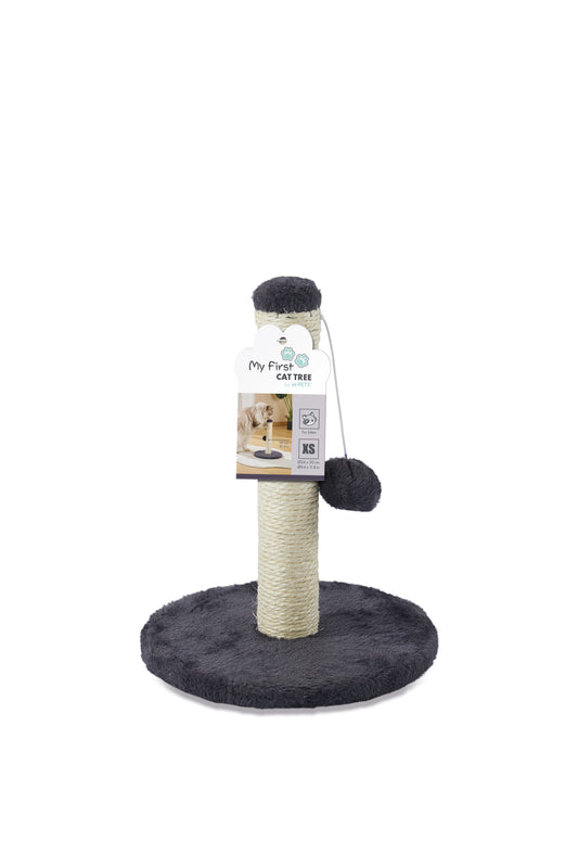 M-PETS My First Cat Tree with Hanging Pompom Toy