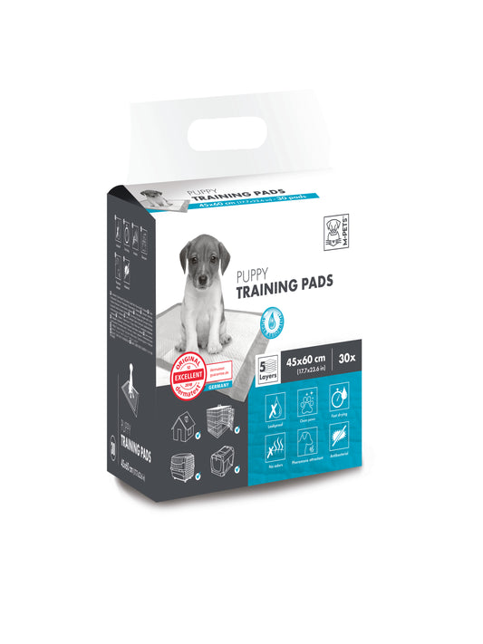 M-PETS Puppy Training Pads for Dogs – Leakproof Fast-Drying Puppy Pee Pads with Odor Control & Clean Paws Technology