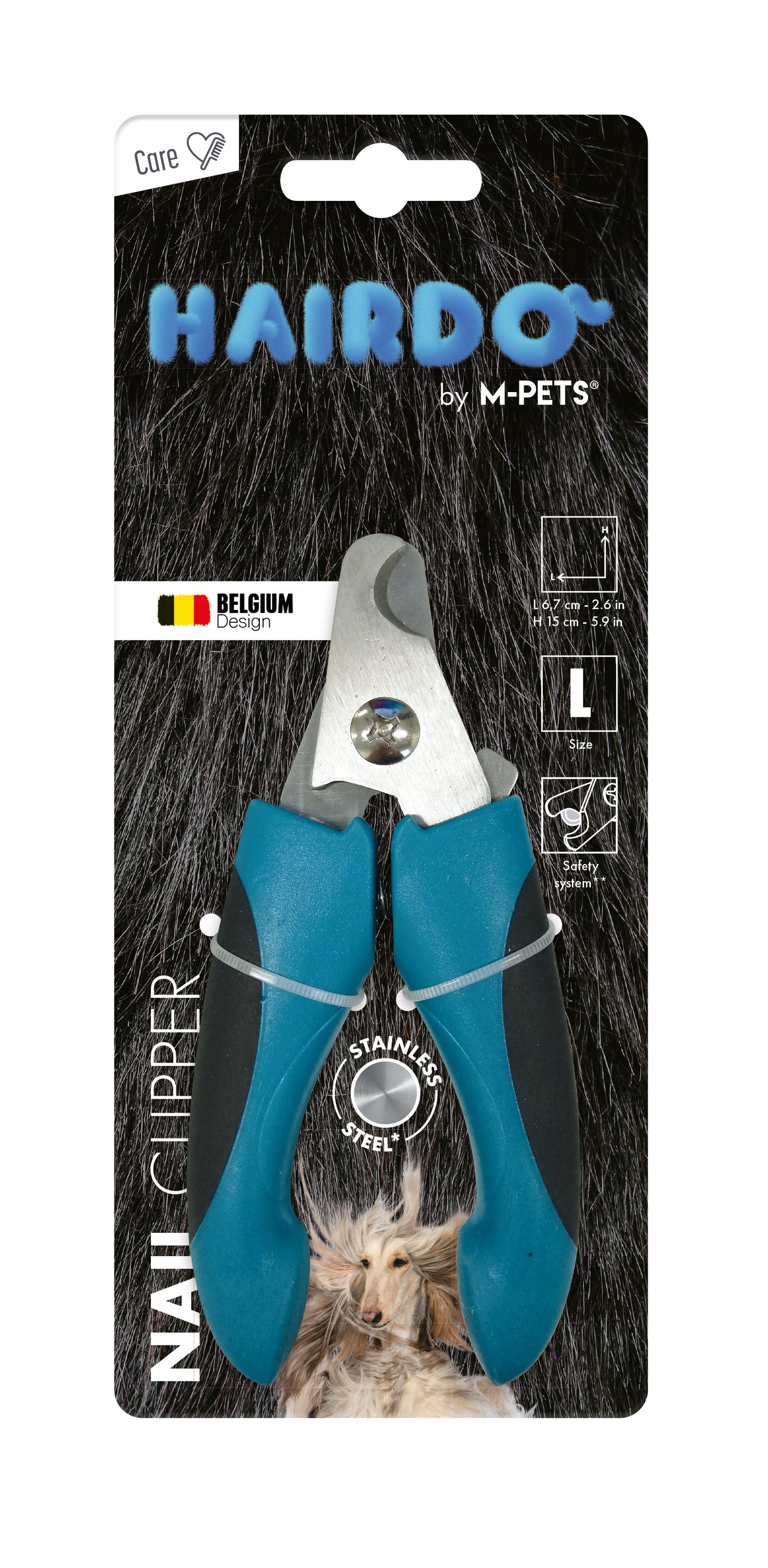 M-PETS Nail Clipper for Dog with Key Chain (Large)