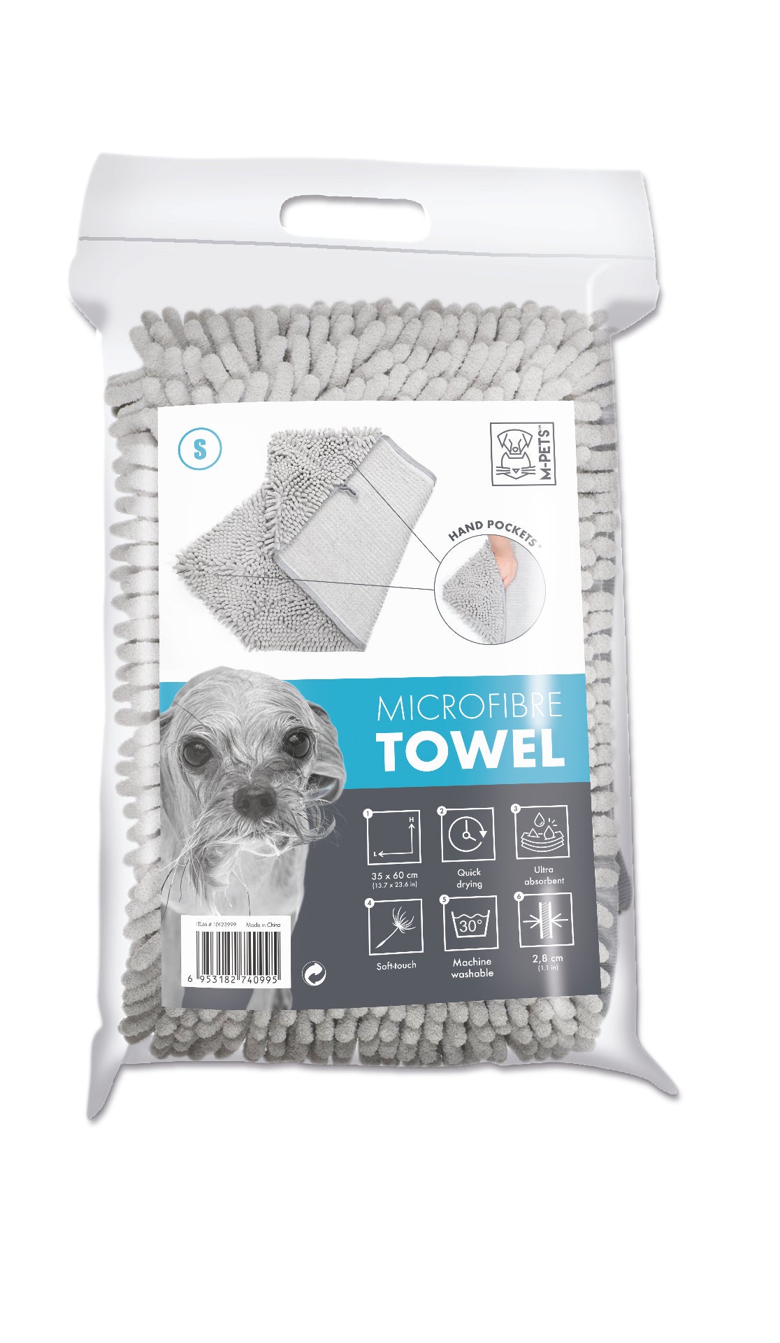 MICROFIBER Pet Towel, Grey