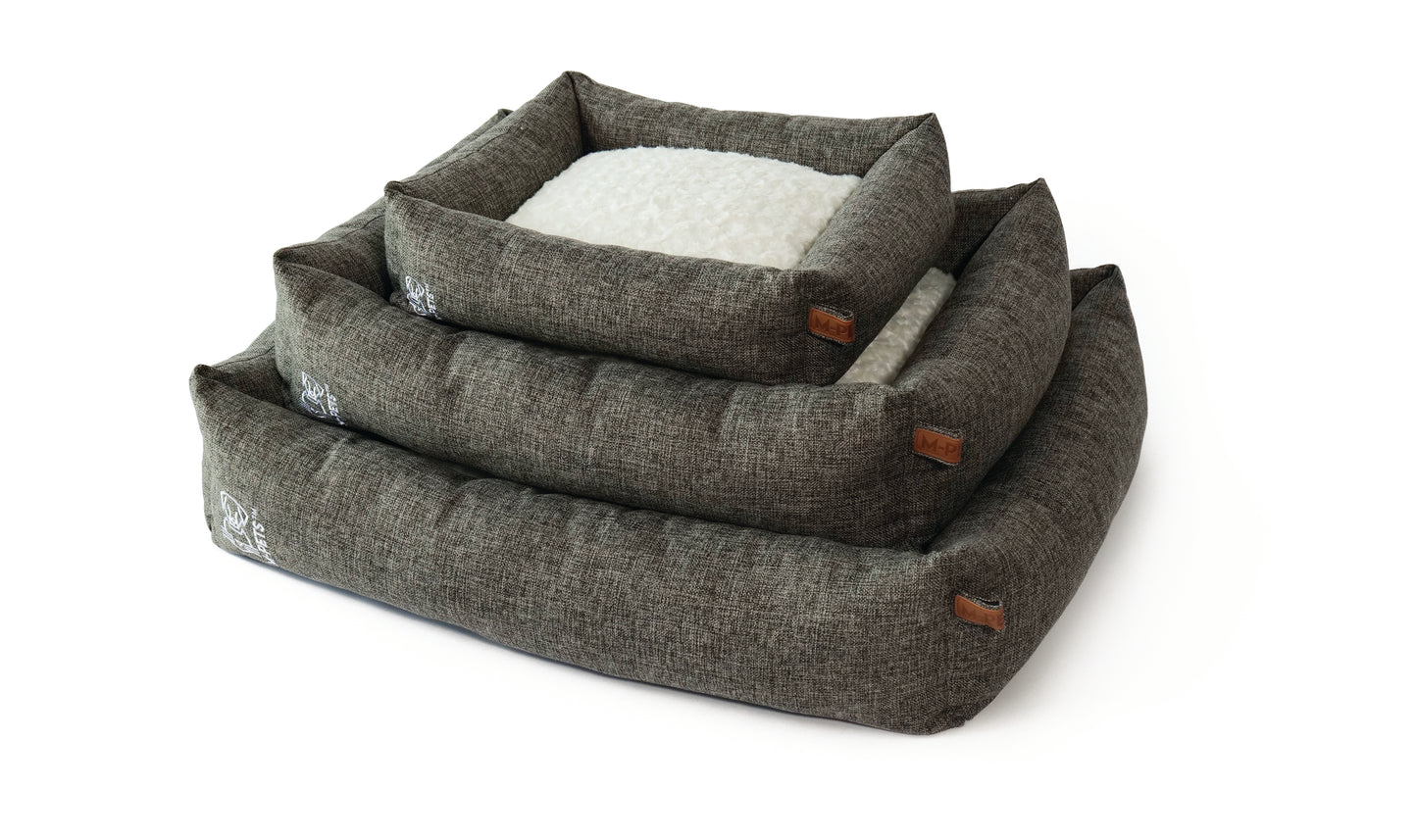 M-PETS OLERON Dog Bed with Reversible Cushion