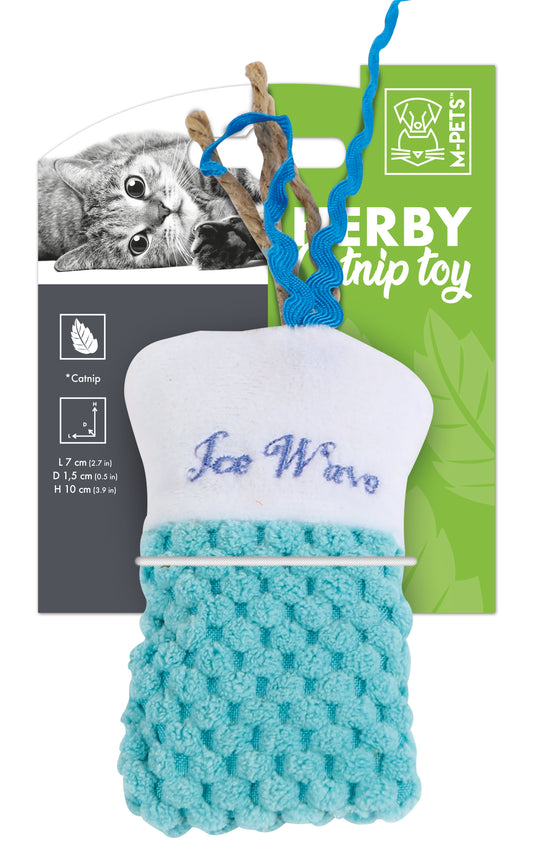 M-PETS HERBY Catnip Toy – Plush Catnip-Filled Play Toy