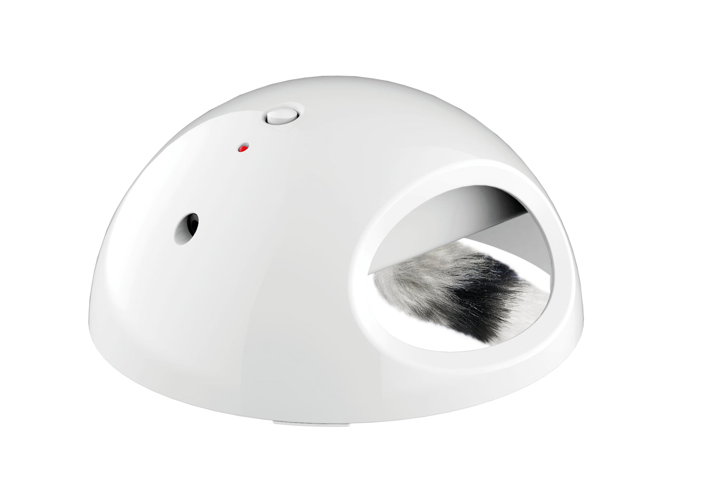 M-PETS INTERACTIVE CAT TOY – Automatic Light Sensor & Sleep Mode, White