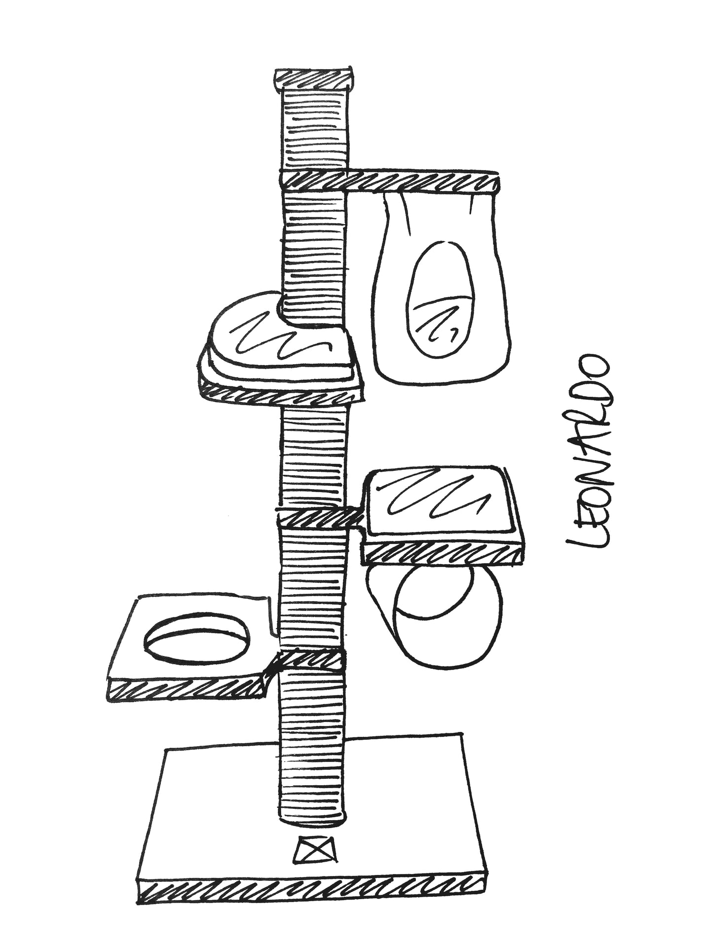 M-PETS CatElite Leonardo Cat Tree