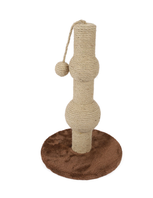 M-PETS Aconcagua Cat Scratching Post, 18.9" Tall Cat Scratcher for Indoor Cats